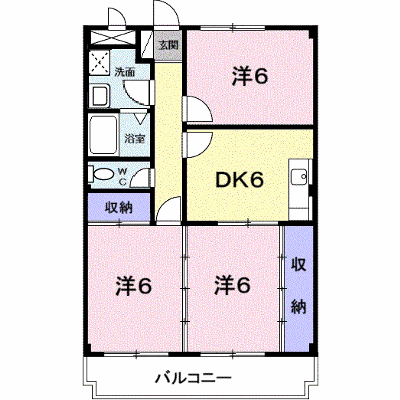 アシーネ三田天神 202【管理NO：1-005303701-02020】 ★家具家電は申し込み後に搬入します★ ★2026年11月下旬入居可能★の外観画像