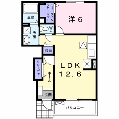 ラルジュ　フォンテーヌⅢ 103【管理NO：1-014581601-01030】 ★家具家電は申し込み後に搬入します★ ★2026年11月上旬入居可能★の外観画像