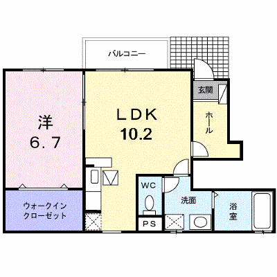 ガーデンハウス・ヴィオラ 102【管理NO：1-013962301-01020】 ★家具家電は申し込み後に搬入します★ ★2026年12月中旬入居可能★の外観画像