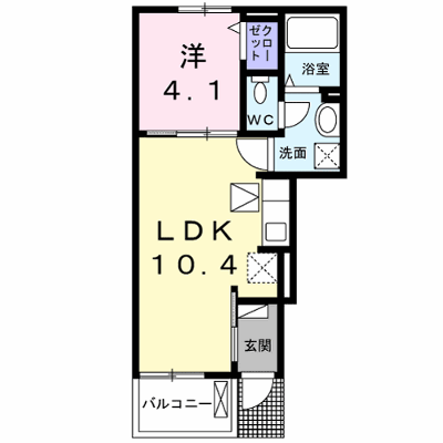 シトラセイト泉佐野中町Ｂ 103【管理NO：1-022383302-01030】 ★家具家電は申し込み後に搬入します★ ★2026年11月上旬入居可能★の外観画像