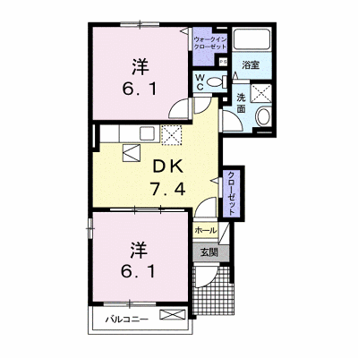 エスペランサ 101【管理NO：1-017332201-01010】 ★家具家電は申し込み後に搬入します★ ★2026年11月下旬入居可能★の外観画像