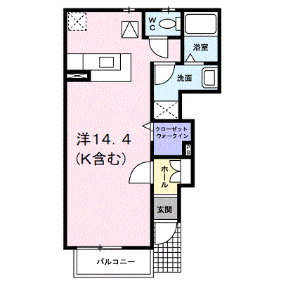 メゾン　ド　コルヌイエ 102【管理NO：1-013915401-01020】 ★家具家電は申し込み後に搬入します★ ★2026年11月下旬入居可能★の外観画像