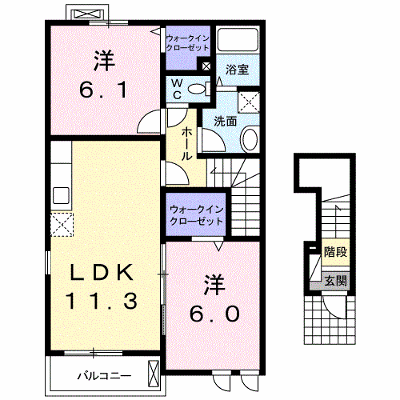 プロムナード瑞穂　Ⅱ 201【管理NO：1-017549702-02010】 ★家具家電は申し込み後に搬入します★ ★2026年12月中旬入居可能★の外観画像