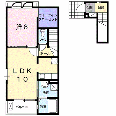 クレメントプリートＫＧ 206【管理NO：1-017974301-02060】 ★家具家電は申し込み後に搬入します★ ★2026年11月中旬入居可能★の外観画像