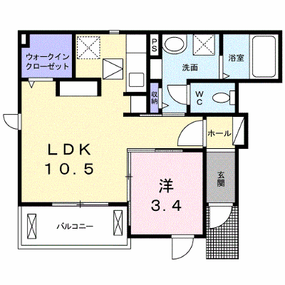 グランデ　シーナⅠ 101【管理NO：1-022002601-01010】 ★家具家電は申し込み後に搬入します★ ★2026年11月下旬入居可能★の外観画像