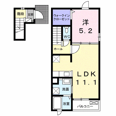 マルグリッドⅠ 201【管理NO：1-023108601-02010】 ★家具家電は申し込み後に搬入します★ ★2026年11月下旬入居可能★の外観画像