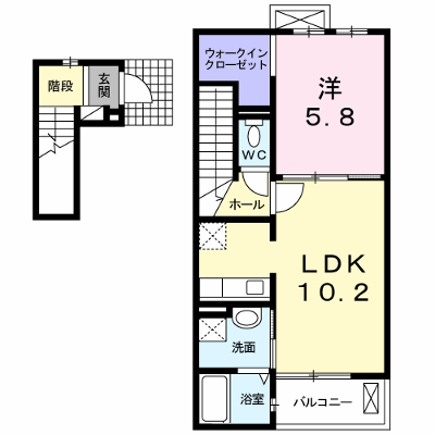 ヴァンヴェール 203【管理NO：1-018333501-02030】 ★家具家電は申し込み後に搬入します★ ★2026年12月上旬入居可能★の外観画像