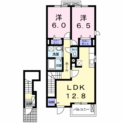 カーポラヴォーロ　Ⅰ 203【管理NO：1-015481301-02030】 ★家具家電は申し込み後に搬入します★ ★2026年11月下旬入居可能★の外観画像