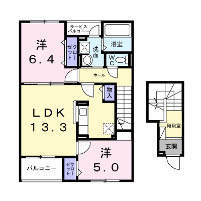 パルクヴィラⅢ 303【管理NO：1-028854701-03030】 ★家具家電は申し込み後に搬入します★ ★2027年04月上旬入居可能★の外観画像