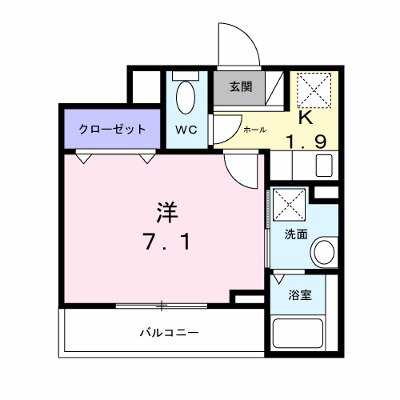 ワイズフラット 102【管理NO：1-028772101-01020】 ★家具家電は申し込み後に搬入します★ ★2027年04月上旬入居可能★の外観画像
