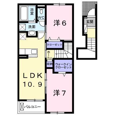 ジュネスハウスⅤ　Ａ 202【管理NO：1-026201201-02020】 ★家具家電は申し込み後に搬入します★ ★2026年12月中旬入居可能★の外観画像