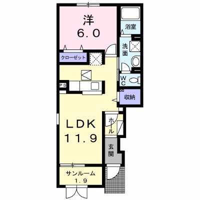 スマイルグレイス 101【管理NO：1-019983201-01010】 ★家具家電は申し込み後に搬入します★ ★2026年11月上旬入居可能★の外観画像