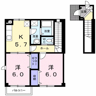 フォルテ・トーワＣ 203【管理NO：1-012679303-02030】 ★家具家電は申し込み後に搬入します★ ★2026年11月下旬入居可能★の外観画像