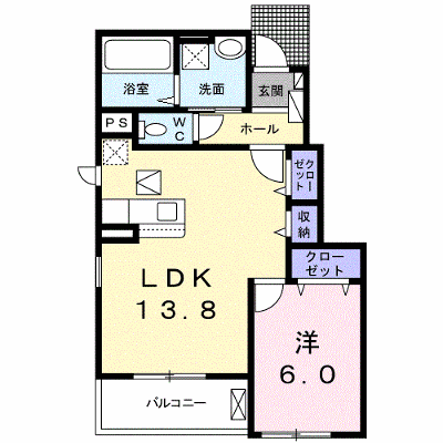 アンシエルＲ 101【管理NO：1-025655201-01010】 ★家具家電は申し込み後に搬入します★の外観画像