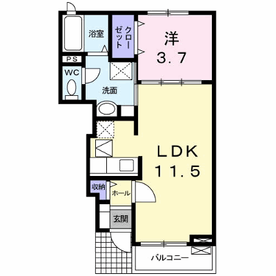 バーミィ・メゾン 103【管理NO：1-015659901-01030】 ★家具家電は申し込み後に搬入します★ ★2026年12月上旬入居可能★の外観画像