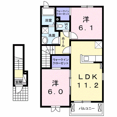 カーサ　ブローテⅣ 205【管理NO：1-018524201-02040】 ★家具家電は申し込み後に搬入します★ ★2026年10月下旬入居可能★の外観画像