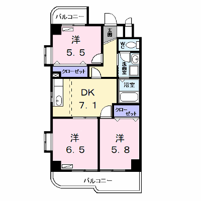 ネクステージ・あらこ 203【管理NO：1-005363401-02030】 ★家具家電は申し込み後に搬入します★ ★2026年12月中旬入居可能★の外観画像