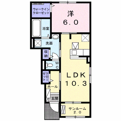 プラティーヌ・ドゥ 105【管理NO：1-026442002-01040】 ★家具家電は申し込み後に搬入します★ ★2026年11月下旬入居可能★の外観画像