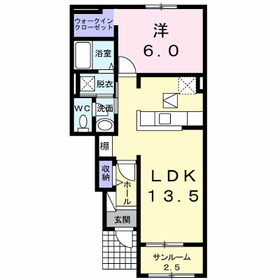 カルダ　カーサ 105【管理NO：1-018504301-01040】 ★家具家電は申し込み後に搬入します★ ★2027年01月中旬入居可能★の外観画像