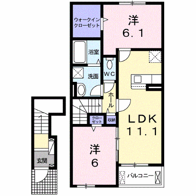 フォルトゥナＢ 202【管理NO：1-026309102-02020】 ★家具家電は申し込み後に搬入します★ ★2026年11月下旬入居可能★の外観画像