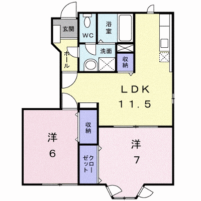 メゾンパルテール２ 101【管理NO：1-011154602-01010】 ★家具家電は申し込み後に搬入します★ ★2026年11月下旬入居可能★の外観画像