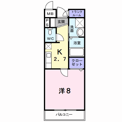 グリーンピア中川Ⅱ号館 103【管理NO：1-011066301-01030】 ★家具家電は申し込み後に搬入します★ ★2026年11月下旬入居可能★の外観画像
