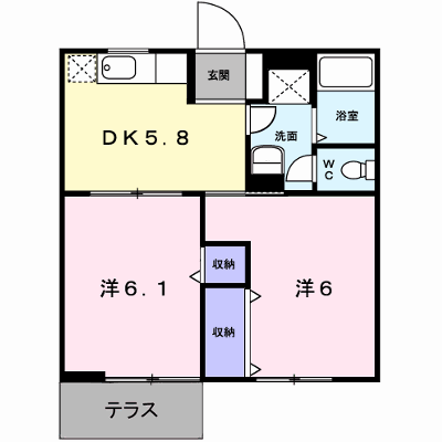 ファミィール　ロジュマン 103【管理NO：1-007400301-01030】 ★家具家電は申し込み後に搬入します★ ★2026年11月下旬入居可能★の外観画像