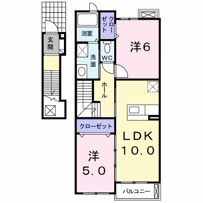 プラシード 203【管理NO：1-015610001-02030】 ★家具家電は申し込み後に搬入します★ ★2026年11月上旬入居可能★の外観画像