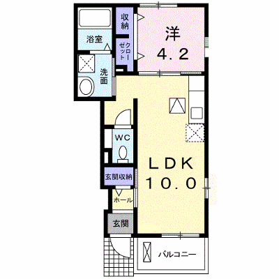 カーサ・ドマーニ 104【管理NO：1-018724101-01040】 ★家具家電は申し込み後に搬入します★ ★2026年11月中旬入居可能★の外観画像