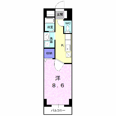 ヴェルアンジュ 201【管理NO：1-013495201-02010】 ★家具家電は申し込み後に搬入します★ ★2026年11月下旬入居可能★の外観画像