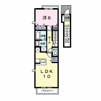 アクティフ春日 202【管理NO：1-016032201-02020】 ★家具家電は申し込み後に搬入します★ ★2026年12月上旬入居可能★の外観画像