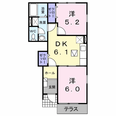グレイスコート　Ⅱ 102【管理NO：1-014108501-01020】 ★家具家電は申し込み後に搬入します★ ★2026年11月下旬入居可能★の外観画像