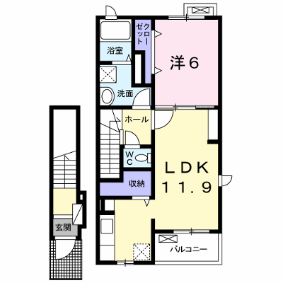 ヴィラージュ　ドゥ　ソレイユⅡ 204【管理NO：1-021994801-02040】 ★家具家電は申し込み後に搬入します★の外観画像