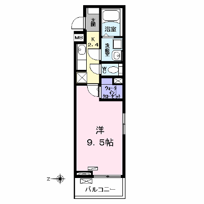 ブルーローズ 301【管理NO：1-025813401-03010】 ★家具家電は申し込み後に搬入します★ ★2026年12月下旬入居可能★の外観画像