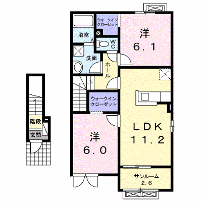 アルモニー 203【管理NO：1-018890201-02030】 ★家具家電は申し込み後に搬入します★ ★2027年01月中旬入居可能★の外観画像