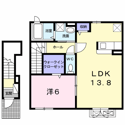 スペラーレ 202【管理NO：1-021265201-02020】 ★家具家電は申し込み後に搬入します★ ★2026年11月上旬入居可能★の外観画像