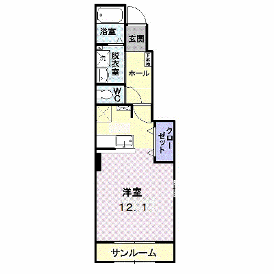 ヴィアーレ・１３ 101【管理NO：1-016169701-01010】 ★家具家電は申し込み後に搬入します★ ★2026年11月下旬入居可能★の外観画像