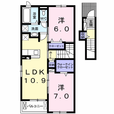 グレース　ライト　ジョイ 205【管理NO：1-025255301-02050】 ★家具家電は申し込み後に搬入します★ ★2027年01月上旬入居可能★の外観画像