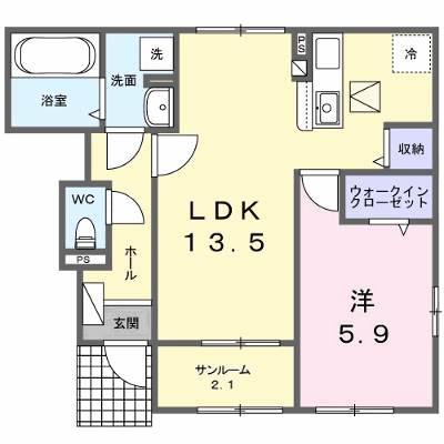 エタニティ・Ｂ 103【管理NO：1-028126302-01030】 ★家具家電は申し込み後に搬入します★ ★2026年12月上旬入居可能★の外観画像