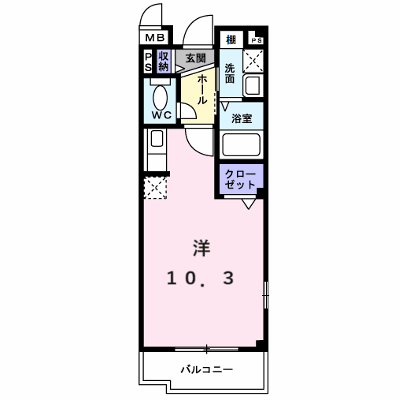 グラシオッソ　Ｆ 106【管理NO：1-012814101-01060】 ★家具家電は申し込み後に搬入します★ ★2026年11月中旬入居可能★の外観画像