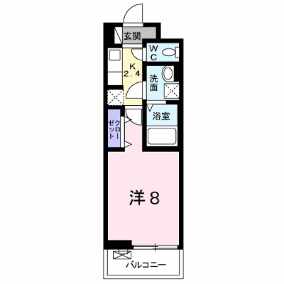 Ｊ・Ｊ・Ｔ　Ⅱ 304【管理NO：1-025749501-03040】 ★家具家電は申し込み後に搬入します★の外観画像