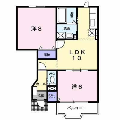 カサグランデすみれのＢ 103【管理NO：1-012414402-01030】 ★家具家電は申し込み後に搬入します★ ★2026年11月下旬入居可能★の外観画像