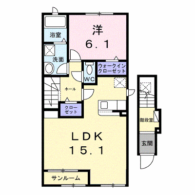 アヴニール 202【管理NO：1-028907801-02020】 ★家具家電は申し込み後に搬入します★ ★2027年03月下旬入居可能★の外観画像