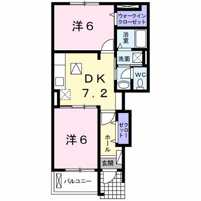 エレガントＫＩＮＯＭＩＹＡ 105【管理NO：1-017547701-01040】 ★家具家電は申し込み後に搬入します★ ★2026年11月上旬入居可能★の外観画像