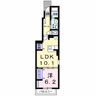 サニーテラス 101【管理NO：1-017522301-01010】 ★家具家電は申し込み後に搬入します★ ★2026年12月中旬入居可能★の外観画像