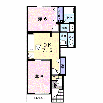 メゾン山田Ｂ 102【管理NO：1-013418202-01020】 ★家具家電は申し込み後に搬入します★ ★2027年01月下旬入居可能★の外観画像