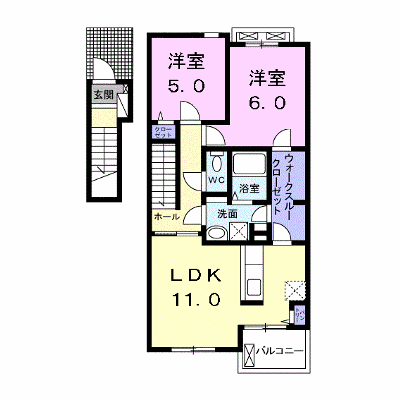 エトワール　Ⅲ 202【管理NO：1-019092903-02020】 ★家具家電は申し込み後に搬入します★ ★2026年12月上旬入居可能★の外観画像