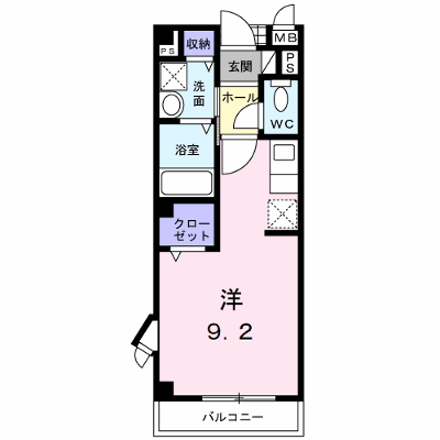 エスポワールⅡ 205【管理NO：1-012280401-02040】 ★家具家電は申し込み後に搬入します★ ★2026年11月下旬入居可能★の外観画像