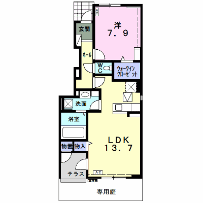 サニータウン 101【管理NO：1-022816501-01010】 ★家具家電は申し込み後に搬入します★ ★2026年12月上旬入居可能★の外観画像