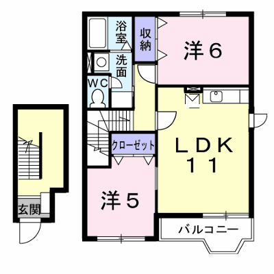 ラッフィナート　Ａ棟 202【管理NO：1-009643501-02020】 ★家具家電は申し込み後に搬入します★ ★2026年11月下旬入居可能★の外観画像